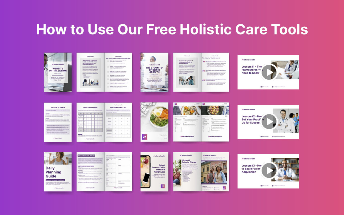 Using Our Free Holistic Care Tools in Your Obesity Medicine Clinic