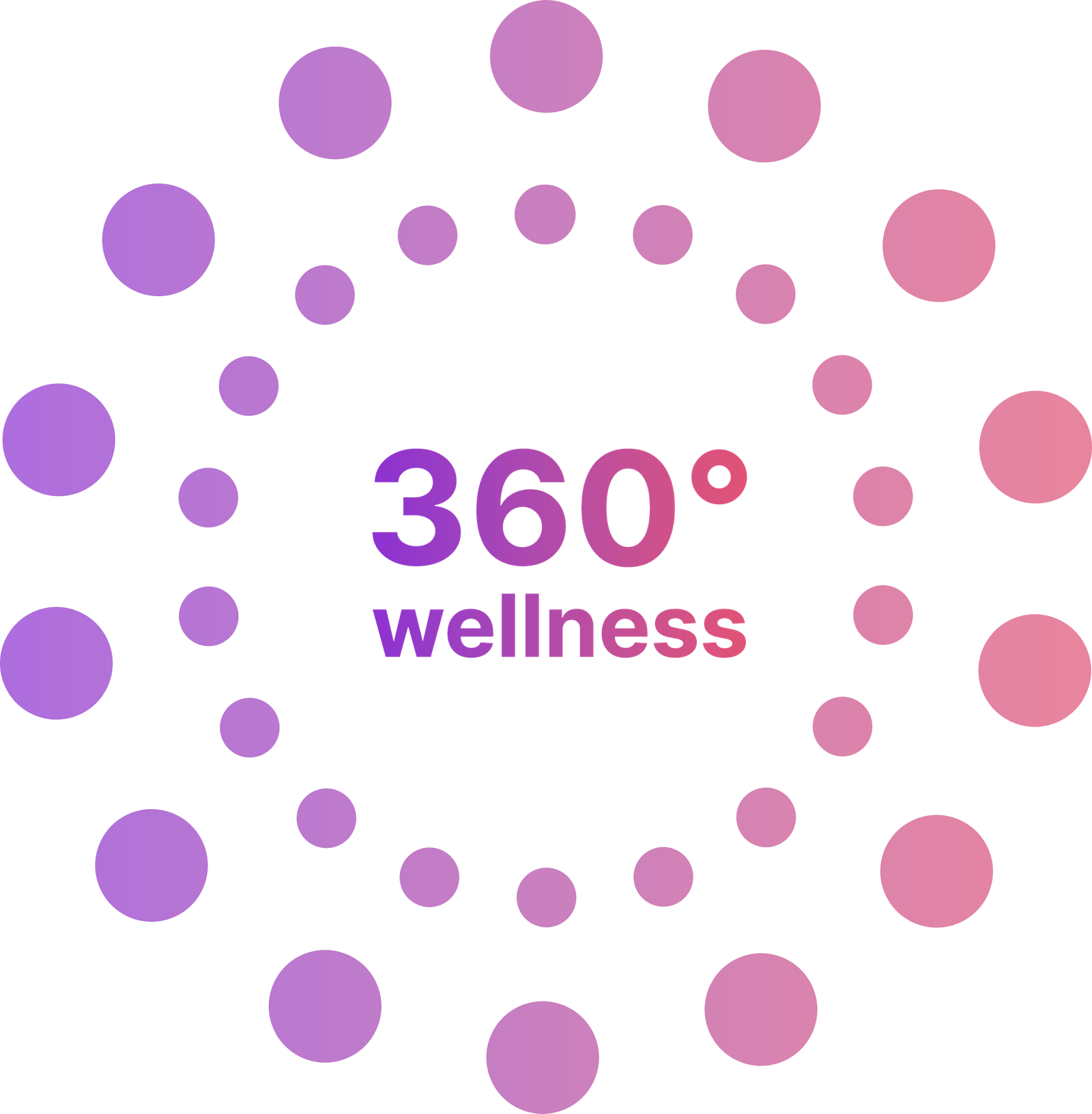 Alterra Health 360° wellness logo with a circular gradient design representing holistic health and lifestyle support.